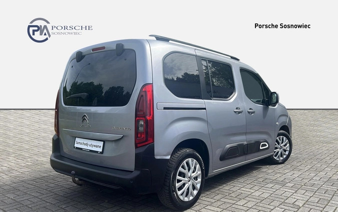 Citroen Berlingo cena 89800 przebieg: 80345, rok produkcji 2020 z Chocianów małe 562